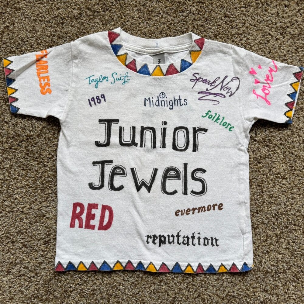 4T Taylor Swift Junior Jewels tshirt